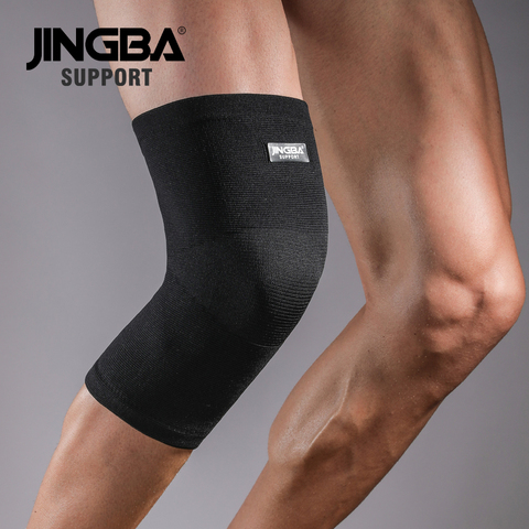 JINGBA SUPPORT Sports basketball knee pads support Elastic Nylon knee brace Volleyball knee protector rodillera deportiva ► Photo 1/6