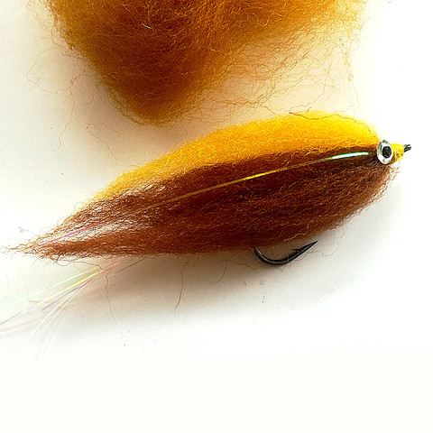 KKWEZVA 2pack/3 g colors premium fluffy fly tying body materials trout wet hydrophilic synthetic fiber for min fish or for nymph ► Photo 1/6