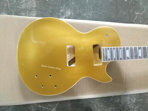 free shipping New High quality can do logo DIY electric guitar Mahogany body standard kit guitar gold top cool guitar ► Photo 1/6