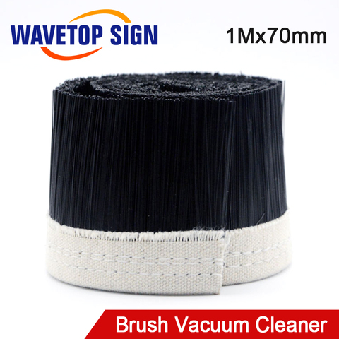1M x 70mm Brush Vacuum Cleaner Engraving Machine Dust Cover For CNC Router For Spindle Motor. ► Photo 1/6