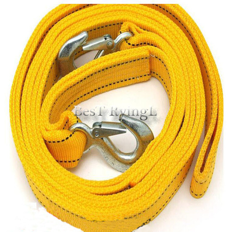 5 Ton 4 Meter Tow Rope For Truck Snatch Strap Off-road Towing Ropes Trailer Winch Cable Belt Car Traction ► Photo 1/6