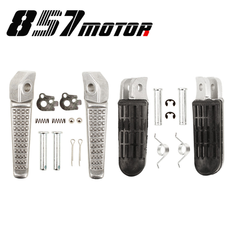 Motorcycle Footrests Foot pegs pedals For Honda CB400 CB600 Hornet CBR600 CBR750F 1000F CB750 1300SF F2 F3 VTR1000F VFR800 ► Photo 1/6