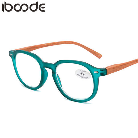 iboode Reading Glasses Women Men Retro Square Frame Spring Legs Presbyopic Eyeglasses +1.0 To +4.0 Unisex Eyewear Oculos De Grau ► Photo 1/6