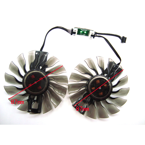 2pcs/set GA92S2H 4PIN 90mm VGA GTX1060 Super JetStream Fan For MAXSUN palit GTX 1060 JETSTREAM Video Card Cooling Fan ► Photo 1/4