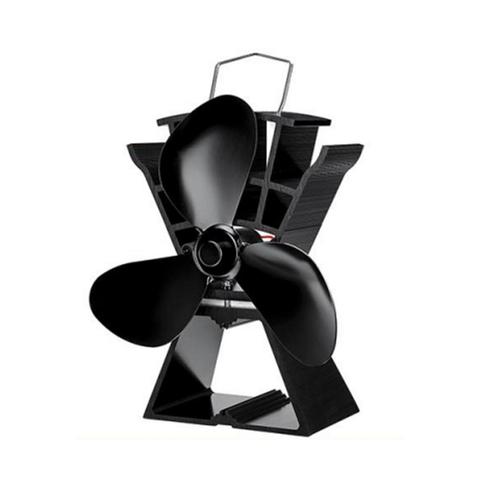 3 Blades Heat Powered Stove Fan Quiet Wood Log Fireplace Fan Eco-Friendly Efficient Heat Distribution ► Photo 1/6