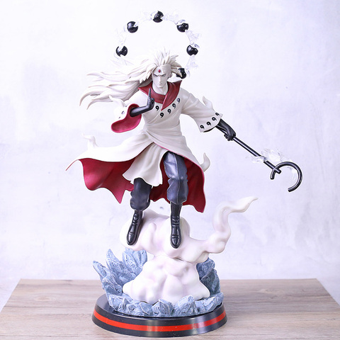 Naruto Shippuden Kyoumei Uchiha Madara Ten-Tails Jinchuriki PVC Figure Model Toy Collection Statue ► Photo 1/6