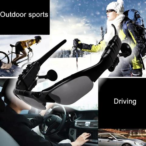 Cycling Sunglasses Riding Bluetooth Earphone Smart Glasses Outdoor Sport Wireless Bike Sun Glasses Headphone with Mic ► Photo 1/6