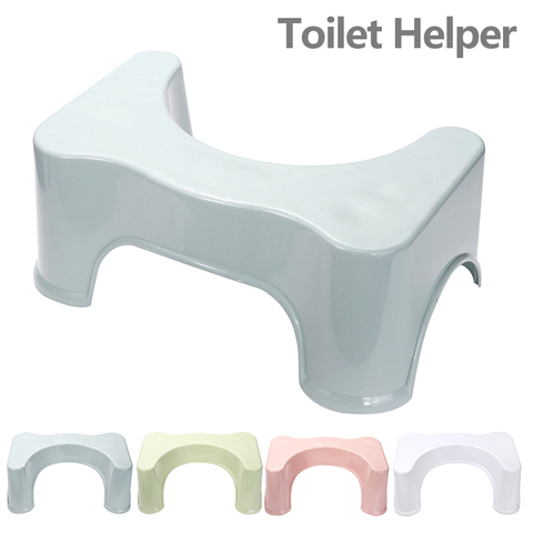 Bathroom Squatty Potty Toilet Stool Children Pregnant Woman Anti-slip Seat Toilet Foot Stool for Adult Men Women Old People ► Photo 1/6