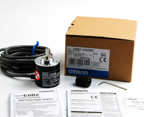 E6B2-CWZ6C OMRON Rotary Encoder E6B2CWZ6C 2500 2000 1800 1024 1000 600 500 400 360 200 100 P/R ► Photo 1/2