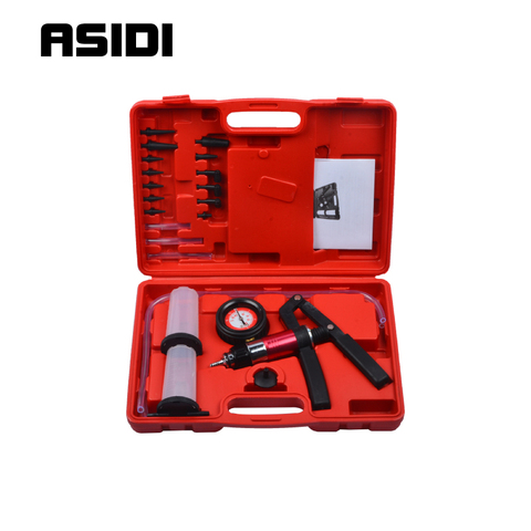 Hand Held Vacuum Pressure Pump Tester Brake Fluid Bleeder Bleeding Kit ► Photo 1/6