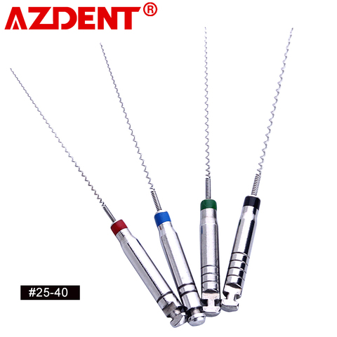 4pcs/pack 25mm Dental Rotary Paste Carriers Spiral Filler Dental Lentulo Assorted Engine Use for Filling Paste Dentistry Tool ► Photo 1/6