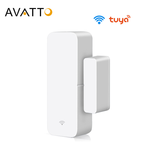 AVATTO Tuya WiFi Door Sensor, Smart Door Open/Closed Detectors, Smartlife APP Wifi Window Sensor Work with Alexa,Google Home ► Photo 1/6