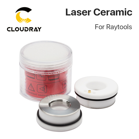 Cloudray Laser Ceramic 32mm/ 28.5mm OEM Raytools Lasermech Bodor Nozzle Holder For Fiber Laser Cutting Head ► Photo 1/5