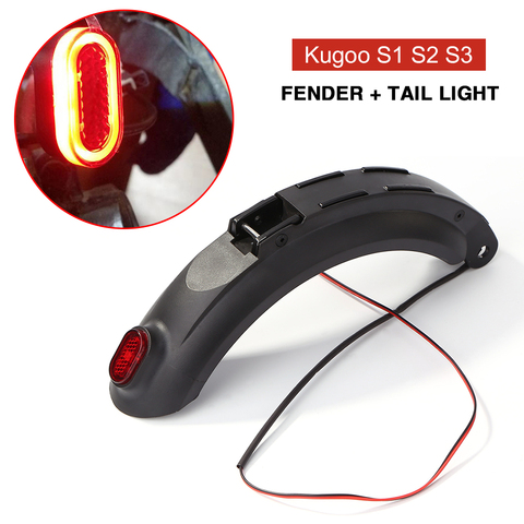 Durable Electric Scooter Rear Mudguard Tire Tyre Splash Fender Guard for KuGoo S1 S2 S3 Scooter Skateboard Parts Accessories ► Photo 1/6