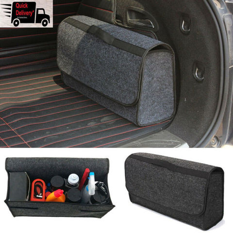 US STOCK Trunk Cargo Organizer Foldable Caddy Storage Collapse Bag Bin for Car Truck SUV ► Photo 1/6