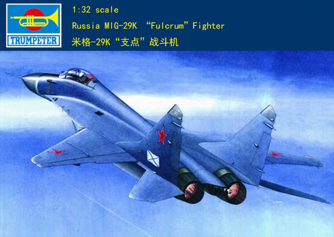 Trumpeter 1/32 02239 Russia MIG-29K Fulcrum Fighte​r ► Photo 1/1