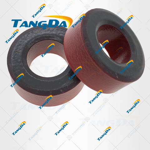 T106 2 Iron powder cores T106-2 OD*ID*HT 27*14*11.5mm 13.5nH/N2 10uoIron dust core Ferrite Toroid Core Coating Red gray TANGDA T ► Photo 1/1