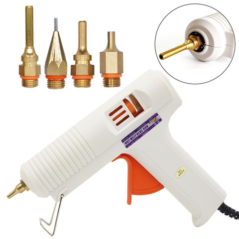 Hot Melt Glue Gun 60W 100W Constant Temperature Electric Hot Melt Gun 1mm Nozzle for 11mm Glue Sticks  Repair Tool ► Photo 1/6