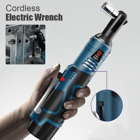 12V-25V Cordless Electric Wrench 3/8