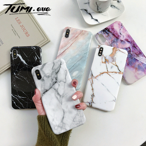 Marble Soft Phone Case For Samsung Galaxy Note 10 Pro 9 8 S10 S9 S8 Plus S10E S7 Edge A70 A50 A10 A20 A30 A6 A9 A7 2022 Cases ► Photo 1/6