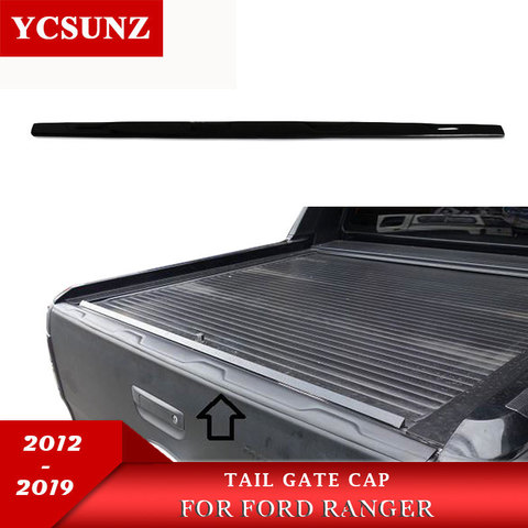 Rear Guard Tail Gate Truck Trim For Ford Ranger wildtrak T6 T7 T8 2012 2013 2014 2015 2016 2017 2022 ► Photo 1/6