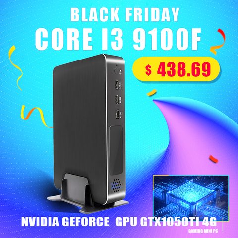 Buy Online Super Mini Gaming Pc Intel Core I9 9900 I7 9700f I5 9400f Gpu Gtx1050ti 4g Windows 10 Pro Mini Computer Nvme 2 Hdmi2 0 Dp Acwifi Alitools