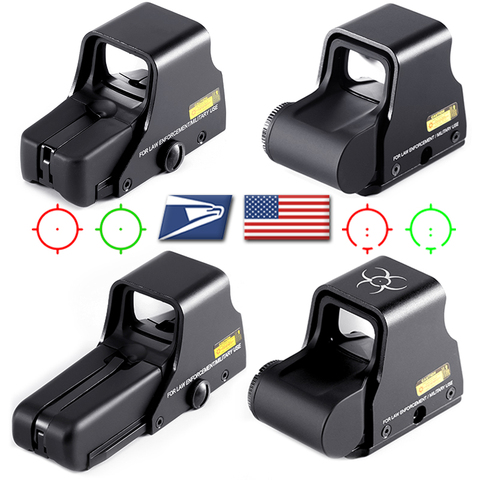 Collimator Holographic Sight Red Dot DOptic Sight Reflex Sight with 20mm Rail Mounts for Airsoft Sniper Rifle Hunting Tactics ► Photo 1/6