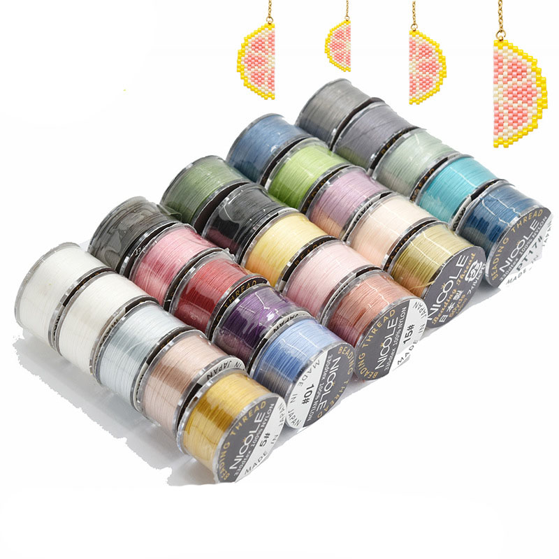 Thread Accessories Store MIyuki 100% Nylon Thread Beaded Thread Jewelry Braided Thread Diy ...