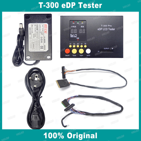 T-300 4K eDP Signal Universal LCD Screen Tester Support 55 Models Procedures Through All eDP Signal 3742*2160 LCD Screen Tester ► Photo 1/6