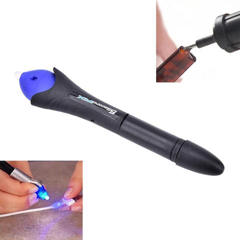 Quick Drying Glue Pen Liquid Glue Pen Plastic 5 Second Adhesive Artifact Uv Glue Pen 62G ► Photo 1/6