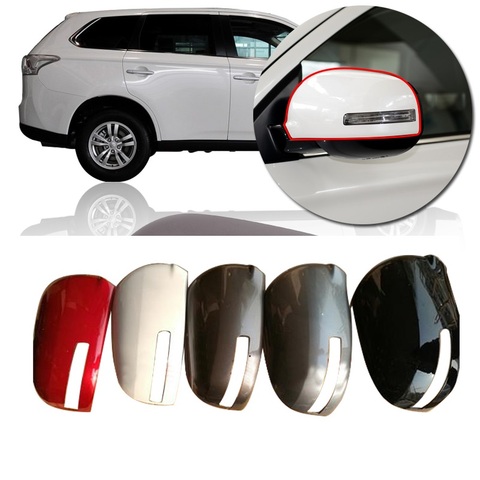 CAPQX For Mitsubishi Outlander 2013 2014 2015 2016 2017 Rear Rearview Mirror Cover Shell Cap Housing House ► Photo 1/6
