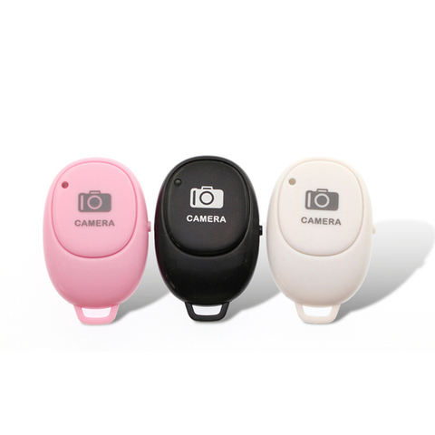 Mini Bluetooth Remote Control Button Wireless Controller Self-Timer Camera Stick Shutter Release Phone Selfie for ios Android ► Photo 1/6