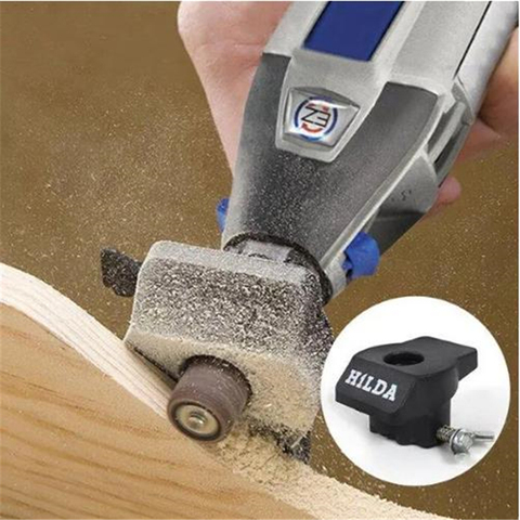 HILDA Sanding and Grinding Guide Attachment Locator Positioner for Rotary Dremel Tool Drill Adapter Woodworking Accessories ► Photo 1/6