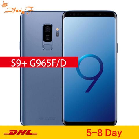 Samsung Galaxy S9 Plus S9+ Duos G965FD 64GB ROM 6GB RAM Dual Sim Original Mobile Phone Octa Core 6.2