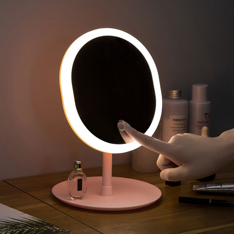 Makeup Mirror Led Vanity Mirrors, Vanity Mirrors With Lights And Desk