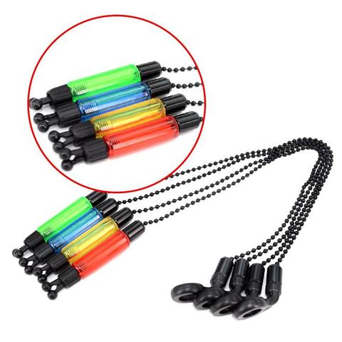 1pcs Fishing Bite Indicators Bobbins Hangers Drop Off Swingers Carp Fishing Indicators Fish Tools Accessories 4 Colors Fishing ► Photo 1/6