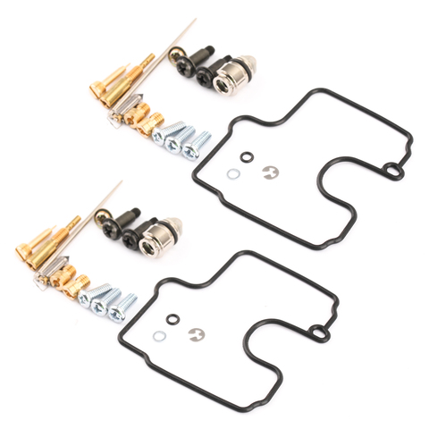 Areyourshop For Suzuki Intruder 1500 1998-2004 1999 2000 2001 VL1500 2002 2003 2 Set Carburetor Carb Rebuild Repair Kit Aluminum ► Photo 1/6