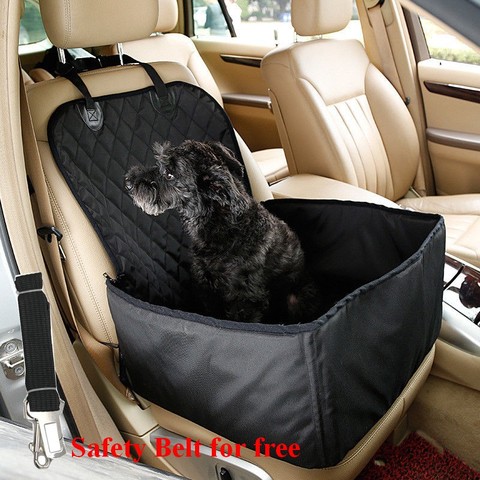 History Review On 2 In 1 Car Front Pet Seat Cover Waterproof Puppy Basket Anti Silp Carrier Dog Cat Booster Outdoor Travel Aliexpress Er Nancy - Pet Seat Covers Reviews