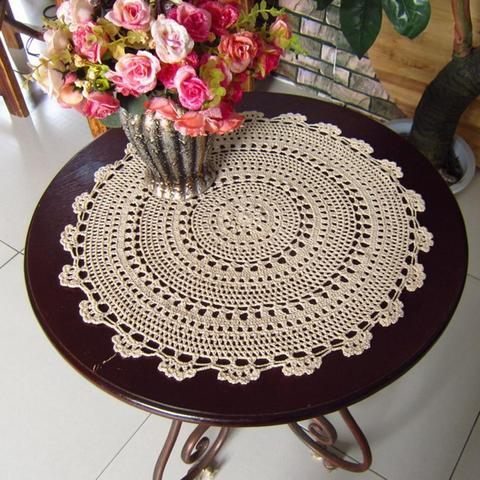 Vintage Crochet Cotton Placemat Cup Mug Coasters Table Tea Coffee Cushion Pad ► Photo 1/6
