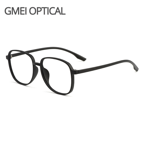 Gmei Optical M9159 Transparent Men Large Size Glasses Frames Ultralight TR90 Plastic Eyewear Women Big Myopia Spectacles Frame ► Photo 1/6