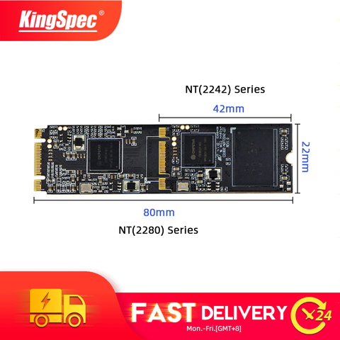 KingSpec m.2 sata 2tb ssd 64gb 128gb 256gb 2242mm ngff SSD 512gb 1TB 2280 mm M2 SATA NGFF hdd for Laptop desktop PC ► Photo 1/6