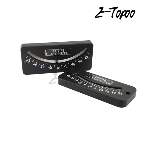 25-0-25 Inclinometer Mini Protractor Inclinometer angle measuring Instrument Tilt Gauge 45-0-45 Slope Meter ► Photo 1/6