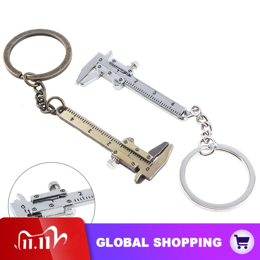 0-40mm /Portable Mini Zinc Alloy Vernier Caliper with Chain Keychain and 1mm Accuracy for Measurement ► Photo 1/6