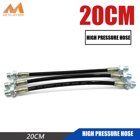 PCP  Pneumatic Device 20cm Long High Pressure Hose for Air Refilling M10x1 Male Thread Nylon Durable Black Straight Hose ► Photo 1/6