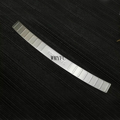 Stainless Steel Rear Bumper Protector Sill Trunk Tread Plate Trim For Volkswagen Touran L 2016-2022Car styling ► Photo 1/2