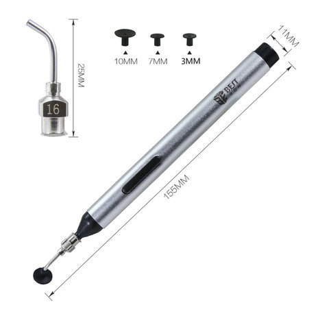 1Pcs Mini Vacuum Sucking Pen BST-939 Vacuum Suction Pen Tools Header Vacuum Suction Alternative Tweezers Pick Up Tools Repair ► Photo 1/6