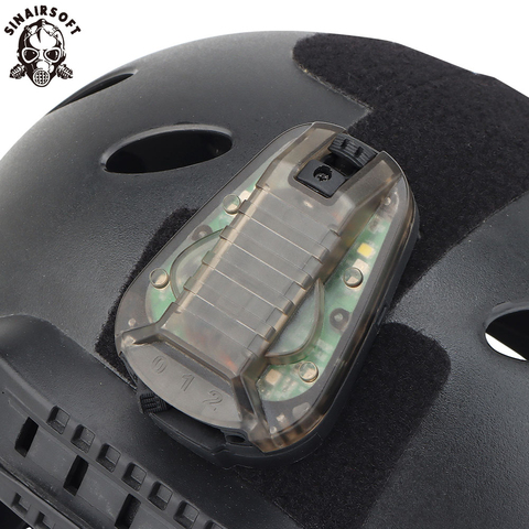 Tactical Multipurpose Helmets Strobe Light Waterproof Ladybird Lamp Survival Safety IR Flash Light Outdoor Helmet Survival Tools ► Photo 1/6