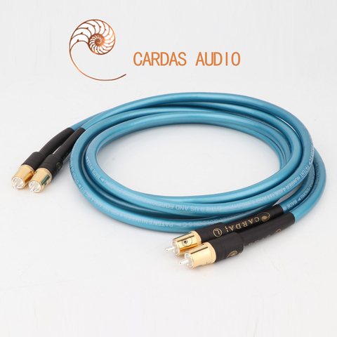 Cardas Oxygen-free Copper + Silver-plated Shielding Hifi Audio Amplifier Canon Signal Cable Rca Lotus To Xlr Canon Audio Cable ► Photo 1/6