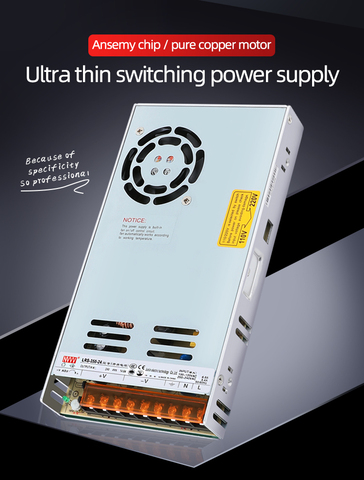 NVVV Switching Power Supply 35W 50W 75W 100W 150W 350W LRS series ultra-thin LED Driver AC 110V 220V to 12V 24V DC Power Supply ► Photo 1/6