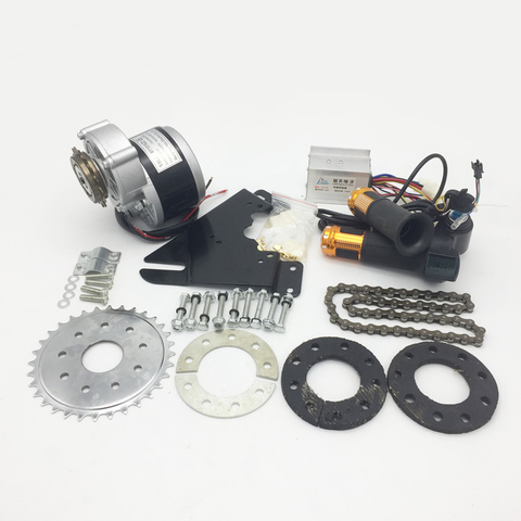 New Arrival 250W Electric Conversion Kit For Common Bike Left Chain Drive Customized For Electric Geared Bicycle Derailleur ► Photo 1/6